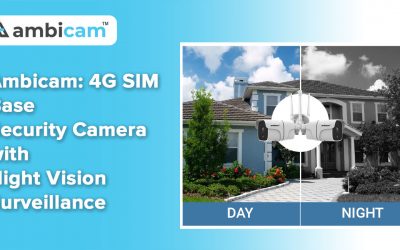 Ambicam: 4G SIM Card Security Camera Night Vision Surveillance
